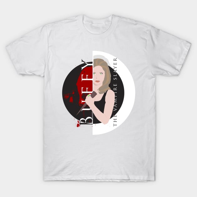 Buffy The Vampire Slayer T-Shirt by rosescreation